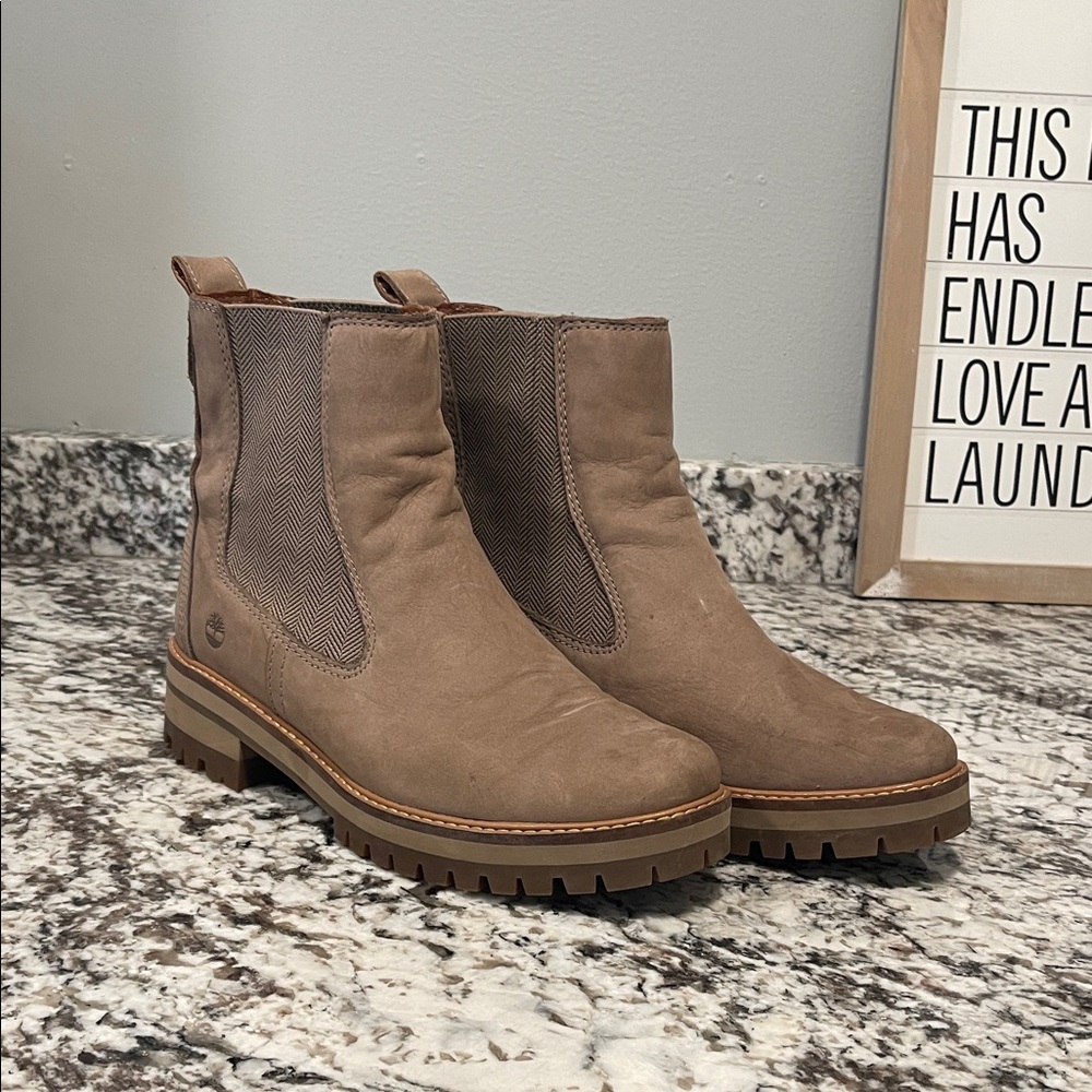Timberland Women's Taupe Ankle Booties